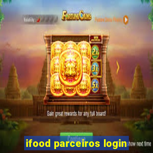 ifood parceiros login